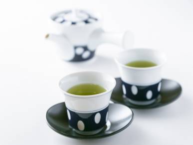 ショップ商品｜可愛い水玉模様の茶器は、ご自宅用にも人気です！