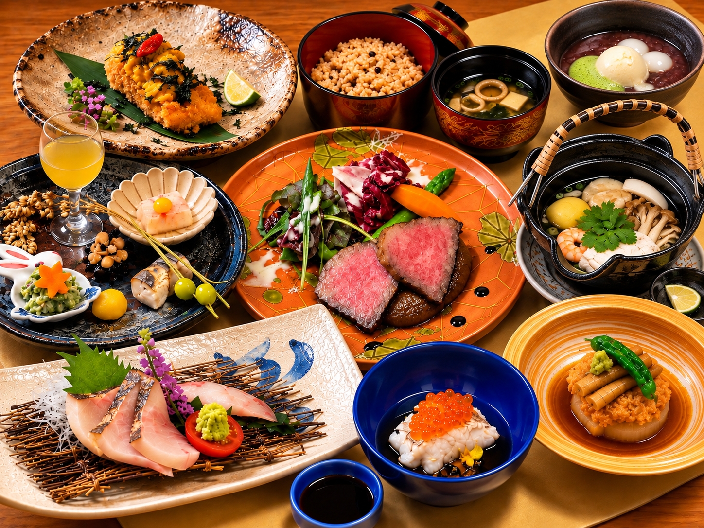 旅館吉田屋｜令和八年 葉月～長月｜十二季懐石料理 