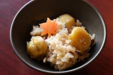 栗と小豆のおこわ